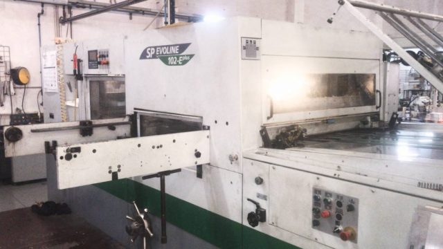 Troqueladora BOBST EVOLINE SP102