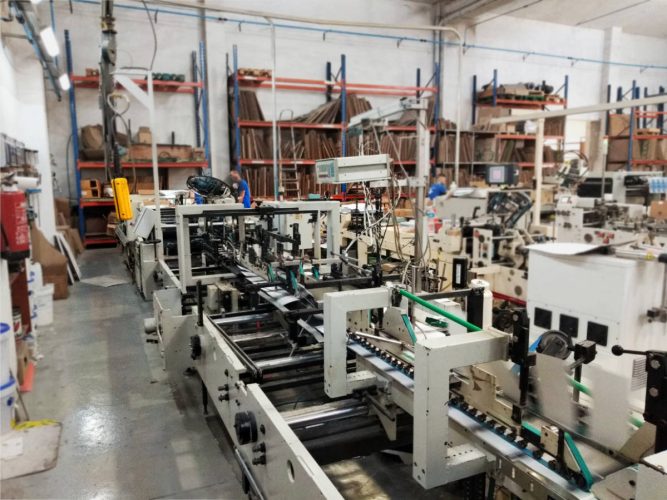 Engomadoras Plegadoras Bobst Media